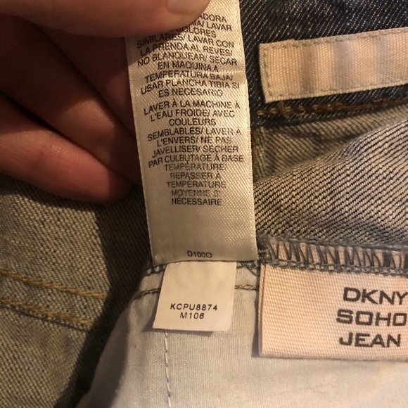 DKNY Jeans Authentic Size 30 Woman’s Blue Pants - Picture 8 of 11